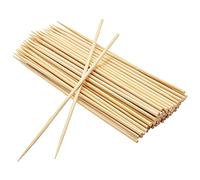 EXNIMA, 100, 200, 500, 1200 o 12000 Piezas, Pinchos de Madera, Brochetas para Barbacoa, Pinchos Parrilla, Palos de Madera para Grill, Buffet, Fruta, Hoguera y Manualidades, Tamaño 10,15,20, 25 o 30cm