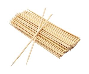 EXNIMA, 100, 200, 500, 1200 o 12000 Piezas, Pinchos de Madera, Brochetas para Barbacoa, Pinchos Parrilla, Palos de Madera para Grill, Buffet, Fruta, Hoguera y Manualidades, Tamaño 10,15,20, 25 o 30cm