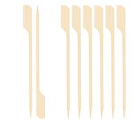 EXNIMA, 50, 100 y 300 Piezas, Pinchos de Bambú, Brochetas Ecológicas, Resistentes, Pinchos para Barbacoa, Buffet, Cócteles, Fruta, Picoteo, Manualidades, Tamaños 12, 15, 20 o 25cm.
