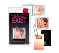 EXO - 7th Album [EXIST] (SMINI Ver - CHEN Ver.) Cover + Package + Ball Chain + Photo Card + Music NFC CD + 4 Extra Photocards