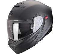 EXO-930 EVO Solid - Casco Modular para Moto, Color Negro Mate