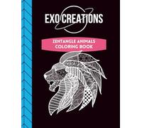 EXO Creations | Zentangle Animals Coloring Book