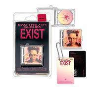 EXO - EXO - 7th Album [EXIST] (SMINI Ver - KAI Ver.) Cover + Package + Ball Chain + Photo Card + Music NFC CD + 4 Extra Photocards