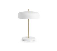 EXO Lighting - Lámpara de mesa TAICHI blanco portalámpara 2xE27. Sobremesa de diseño para dormitorios o salas de estar.…