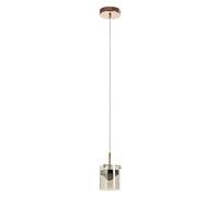 EXO lighting - lampara techo colgante GILDA color Cobre - lampara colgante techo circular interior IP20 lampara techo colgante salon moderno o lampara techo colgante dormitorio