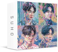 EXO SUHO - Kit de primer mini álbum + libro de fotos + tarjeta sellada + código de seguimiento K-POP sellado