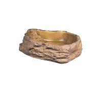 Exo Terra Cuenco de agua para reptiles – Decoración natural para jardín y terrario – L