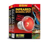 Exo Terra Foco de Basking Spot Nano, de infrarrojos, para uso Reptile Dome Nano, 25 W, casquillo E27, 1 unidad (1 unidad)