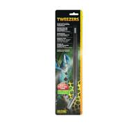 Exo Terra Pinzas en ángulo para alimentación de reptiles y anfibios - Acero inoxidable 30 cm