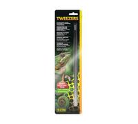 Exo Terra Pinzas Rectas para alimentacion Reptiles y Anfibios de Acero Inoxidable, 30 cm