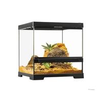 Pro Terrarium X-Small Wide Exo Terra 30×30×30 cm - Terrario Bajo y Ancho para Reptiles