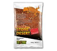 Exo Terra PT3136 Outback Red Stone Desert - Sustrato para terrarios (10 kg), Color Rojo