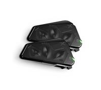 EXOCOM Scorpion LINK-1C Dual Pack Interfono Moto Bluetooth 5.3 para 2 Cascos, Audio Harman 40 mm, Alcance 450 m, Autonomía más de 14 horas, IP58, COM-107