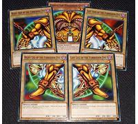 Exodia the Forbidden One - YuGiOh Legendary Decks II Juego completo de cartas de Dios de Yugi LDK2-ENY04, LDK2-ENY05, LDK2-ENY06, LDK2-ENY07, LDK2-ENY08
