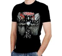 Exodus Band Rock Band Unisex 100% Cotton Short-Sleeve T-Shirts Black S