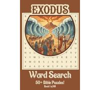 Exodus Bible Word Search Puzzle Book: Word Searches wiith Easy to Read Print about the Bible, Book of Exodus, Faith and More | 6x9 inches, 110 pages | ... for Vacations, Holidays, and Free Times