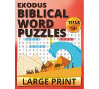 EXODUS BIBLICAL WORD SEARCH 13 +: LARGE PRINT