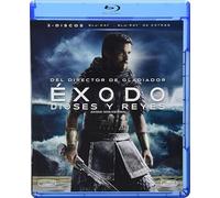 Exodus: Gods & Kings [Blu-ray] Starring Christian Bale, Joel Edgerton, Directed by Ridley Scott [Spanish Artwork]