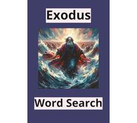 Exodus Word search: Bible, Religion, Gosple, Word Search, Puzzle Book, 50+ puzzles, Easy Read