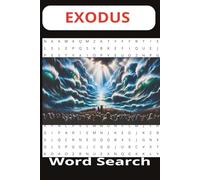 Exodus Word Search Puzzle Book: Word searches with easy to read print about Exodus,Bible book, Education,and More | 6x9 inches, 110 pages| 50+puzzles... Gift for Vacation, Holidays and Free Times