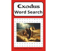 Exodus Word Search Puzzle Book: Word searches with easy to read print about the book of Exodus, the characters, places, events and More I 6x9 inches, ... for Vacations, Holidays and Free Times