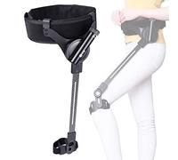Exoesqueleto ayuda para caminar, andadores eléctricos, entrenamiento de piernas asistido, fácil de usar, ajustar la fuerza, para discapacitados, ancianos (pierna izquierda L)