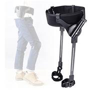 Exoesqueleto ayuda para caminar, andadores eléctricos, entrenamiento de piernas, fácil de usar, ajuste de fuerza, para discapacitados, ancianos (ambas piernas S)
