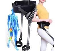 Exoesqueleto ayuda para caminar para rehabilitación y asistencia de movilidad, soporte de fuerza ajustable para movilidad limitada, ideal para senderismo y escalada de escaleras