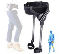 Exoesqueleto BióNico Para Caminar,Equipo De Entrenamiento De Piernas,Ayuda Para Trepar Y Levantar Piernas,Alivio De PresióN Articular,Para Mejorar La Caminata (Ambas piernas, S)
