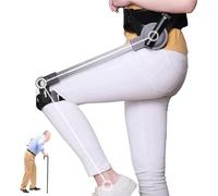 Exoesqueleto BióNico Para Caminar,Equipo De Entrenamiento De Piernas,Ayuda Para Trepar Y Levantar Piernas,Alivio De PresióN Articular,Para Mejorar La Caminata (pierna izquierda, L)