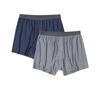 ExOfficio Give-N-Go 2.0 - Bóxer para hombre, paquete de 2 unidades - Ropa interior de viaje transpirable, duradera y de fácil cuidado, Large