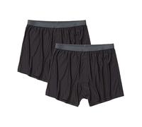 Exofficio Give-N-Go 2.0 - Calzoncillos tipo bóxer para hombre, transpirables, duraderos y de fácil cuidado, Negro, X-Large