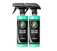 ExoForma Spray de apósito de neumáticos húmedos, apósito de neumáticos de brillo extremadamente alto para ese aspecto húmedo, fórmula de silicona no grasosa con protección UV, fácil de aplicar, tiempo