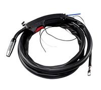 Exoggo MáQuina de Soldadura/Accesorios Equipo Antorcha de Soldadura Binzel 14Ak para Equipos de Soldadura Cable de 4M