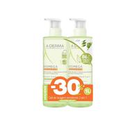 A-Derma Exómega Gel Limpiador Emoliente x2 500ml