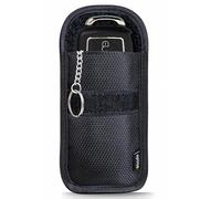 EXOSFER - Faraday Bag, Anti RFID. Funda Antirrobo Llave Coche y Mando, Protección Telepeaje. Bolsa Antipiratería, Seguridad contra Robo de Vehículos - Ripstop Small, por Unidad.