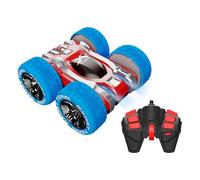 Exost - Coche Teledirigido 360 Cross Edition 10 años - Acrobacias 360° Todo Terreno - Carrocería Antigolpes - 2,4 GHz, Alcance 25 m - Batería Recargable USB - Juguete para Niños Desde 5 Años