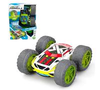 Exost Formula 360 Cross Flash, Vehículo Radio Control con Luces, teledirigido con un Mando y direcciones, no se vuelca, Salta Gira y se estabiliza, Bizak (62000293)