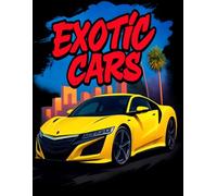 Exotic Cars Coloring Book