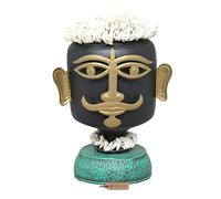 Exotic India Estatua de latón del Señor Shiva como Bhairava de 21 pulgadas | Ídolo Bholenath Shiv Shankara para habitación Puja, decoración del hogar, Maha Shivratri, decoración espiritual