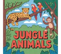 Exotic Jungle Escape: 100 Pages of Animals and Tropical Plants: Creative and mindful coloring for stress relief and relaxation.