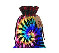 Exotic Tribe - Bolsa de regalo artesanal de arpillera con cordón, una elegante bolsa de regalo textil perfecta para cualquier ocasión