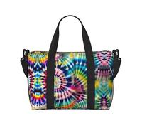 Exotic Tribe - Bolsas de viaje para mujer, estilo teñido anudado, duraderas, para viajes, gimnasio, viajes nocturnos