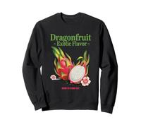 Exótica Fruta del dragón Colores llamativos declaración de Frutas Tropicales Sudadera