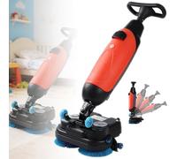 ExoticaBlend Fregadora de Pisos Comercial con Tanques Separados de 4,5 l y 7,5 l, Inalámbrica con Cepillos Power Mop de 43cm, Batería de 36 V/10 Ah Red
