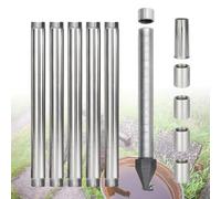 ExoticaBlend Kit de Pozo con Punta Filtrante, Punta de Acero Inoxidable de 1-1/4" x 36", Kit Resistente para pozos Poco Profundos en Suelos Blandos o arenosos Nowaterpump-6m