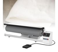 ExoticaBlend Planchadora de Rodillo Giratorio a Vapor con Salida Continua y Control por Pedal; Máquina de Planchado para Ropa de Hotel con Placa Térmica de Alta Presión