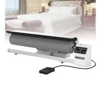 ExoticaBlend Planchadora de Rodillo Giratorio a Vapor, Máquina de Planchado a Presión con Vapor Continuo, Control por Pedal, Placa Térmica de Alta Presión; Diseñada para Tejidos Planos