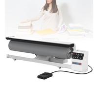 ExoticaBlend Planchadora Industrial con Rodillo De Vapor, Plancha Rotativa De 90cm con Pantalla Táctil, Pedal, Vapor Continuo 70g/min, Depósito 2L Y Velocidad 2,5m/min para Ropa Hotel Y Lavandería