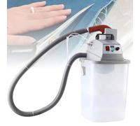 ExoticaBlend Recortadora Eléctrica de Hilos Sin Escobillas de 450 W con Cubo de Almacenamiento de 30 L, Máquina de Recorte de Hilos para Telas, Velocidad Máxima de 28000 R/min
